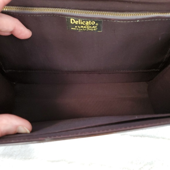 Vintage Delicato by Markay patent leather purse - Picture 4 of 6